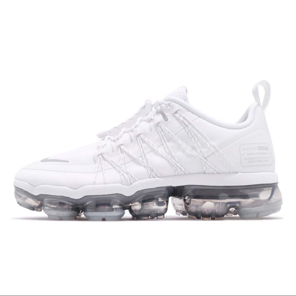 Nike Air VaporMax Run Utility “White” Sneakers - Picture 2 of 5